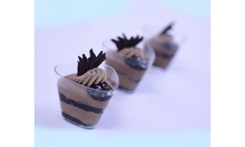 Chocolate Blueberry Mousse 